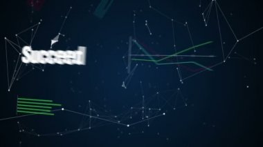 Fırsat, gol, başarılı, liderlik, yaratıcı, metin animasyonu ' Inspiring'(Included alpha)