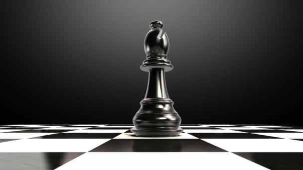 Piyon Animasyon Biten Bir Satranc Tahtasi Uzerinde Satranc Tasini Koymak Stok Video C Urizen00 88905234