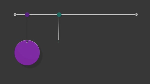 Modèle de présentation Chart.powerpoint Chute de quatre cercles. (inclus alpha )