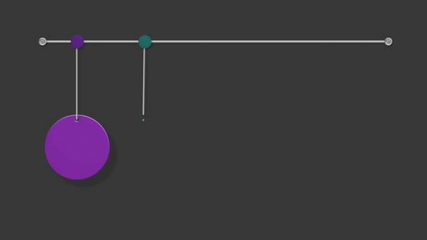 Chute de cinq cercle chart.powerpoint modèle de présentation. (inclus alpha )