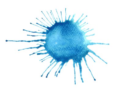 Vektör sulu boya leke