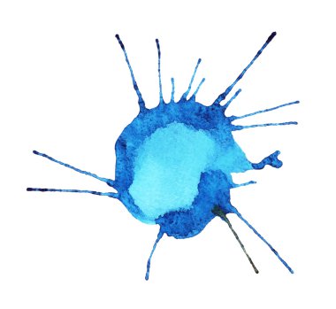 Vektör sulu boya leke