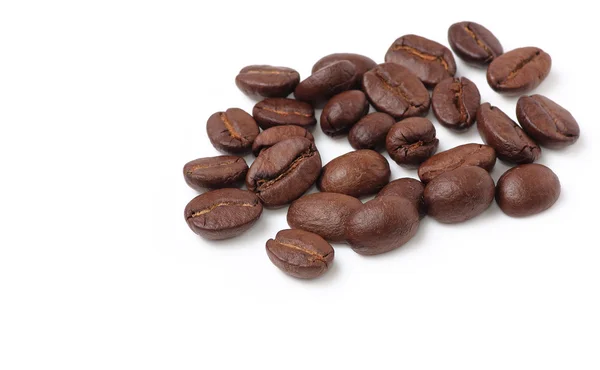 Coffee beans isolated on white background — Stock Photo, Image