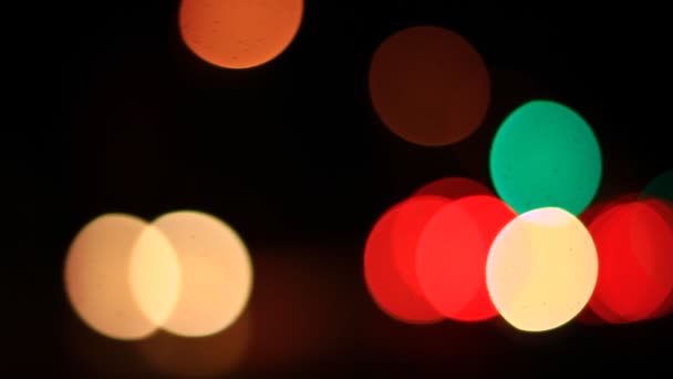 Luces coloridas abstractas — Vídeo de stock