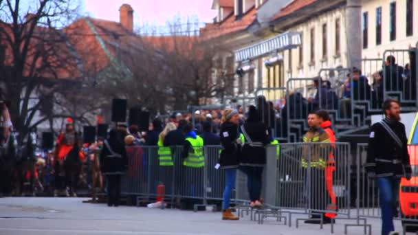 Processio Locopolitana w Słowenii — Wideo stockowe