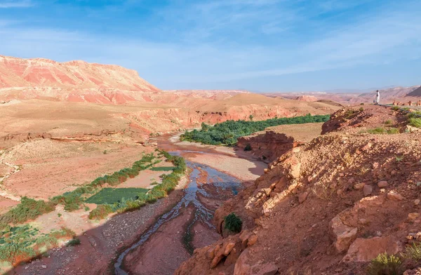 Ounila Valley manzara. Fas