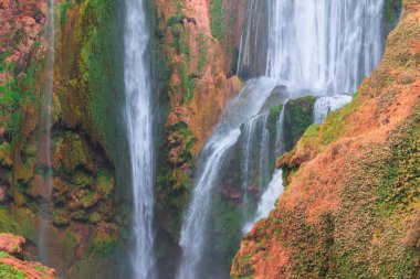 Ouzoud,: Azilal, Morocco güzel şelale. Grand Atlas