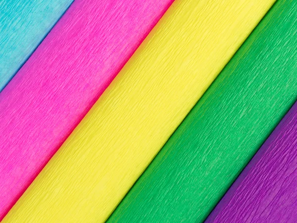 background color crepe paper rolls