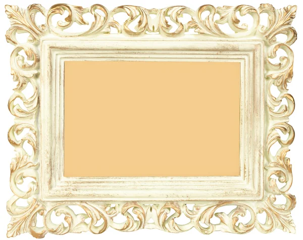 Vintage photo frame isolated on white background. — Stock Photo, Image