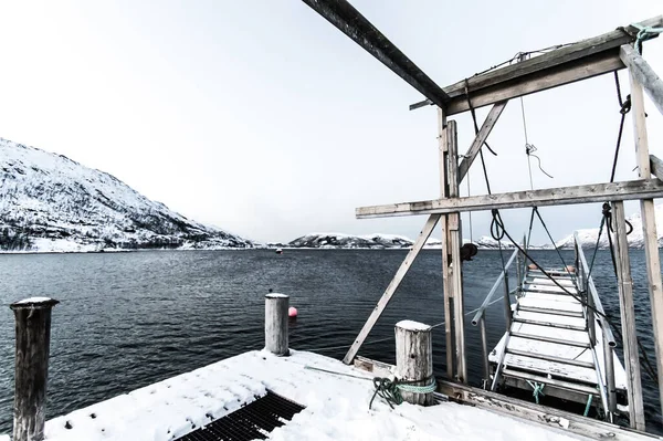 Modern Arkitektur Staden Tromso — Stockfoto