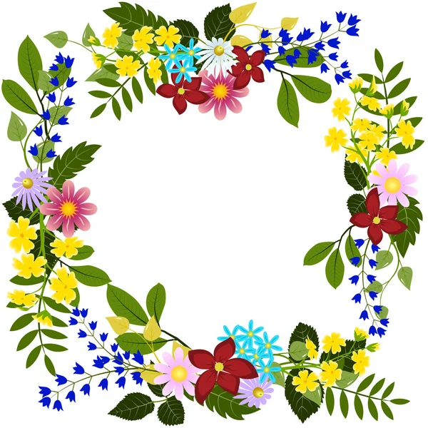 Farklı çiçek yaprakları ile