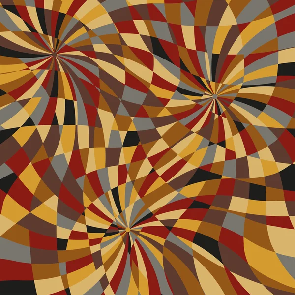 Mosaico di spirali — Vettoriale Stock