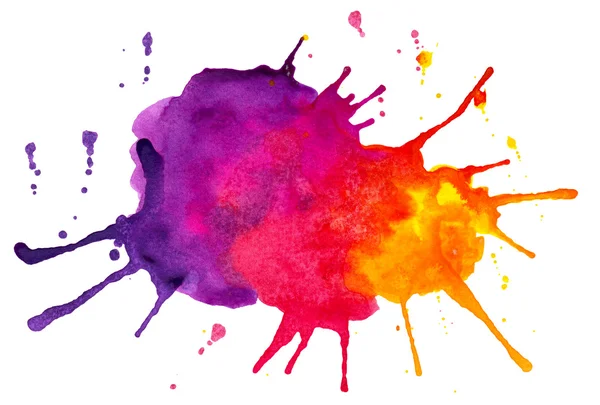 Abstract colorful spots and splashes — Stock Photo, Image