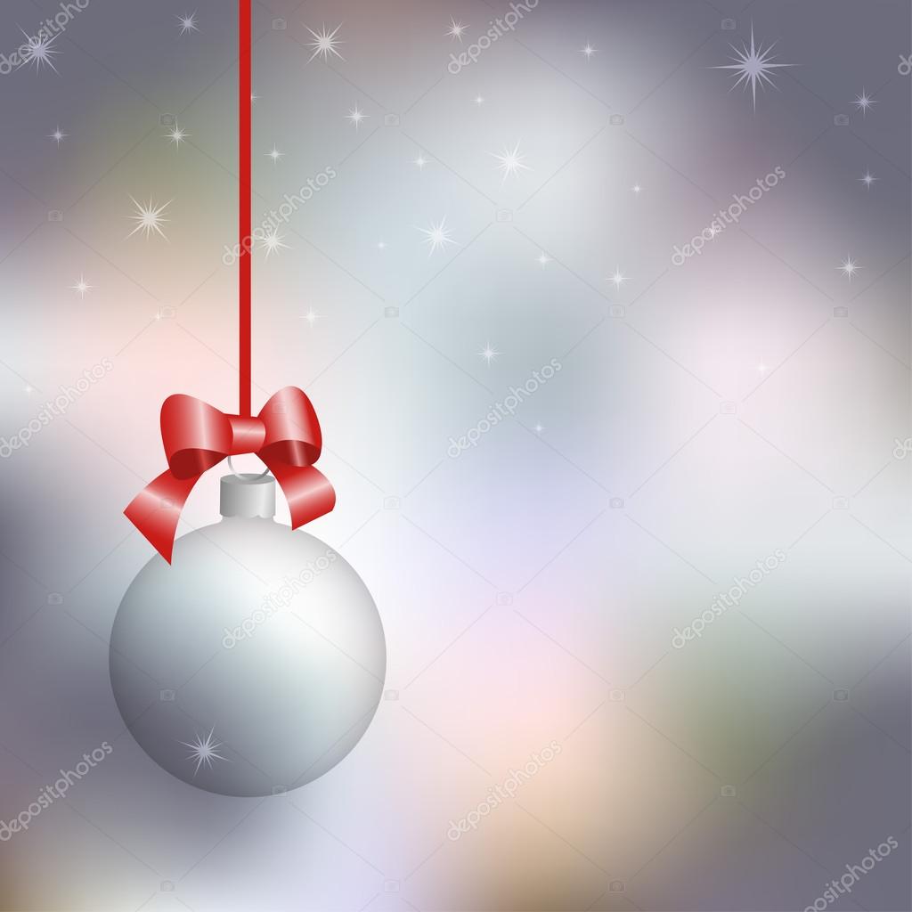 Transparent Christmas ball