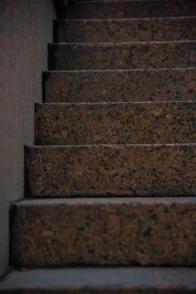 Granite staircase — Stock Photo, Image