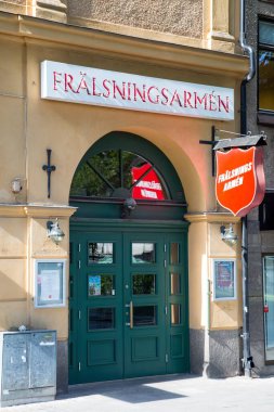 Bağlantı Merkezi, Ostergotland, İsveç 'teki Kurtuluş Ordusu binası..