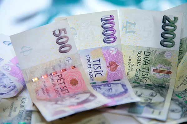 Czech money — Stock Photo, Image