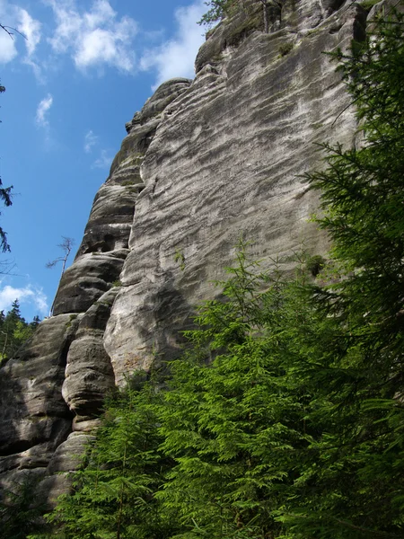 Adršpach Teplice tjeckiska — Stockfoto