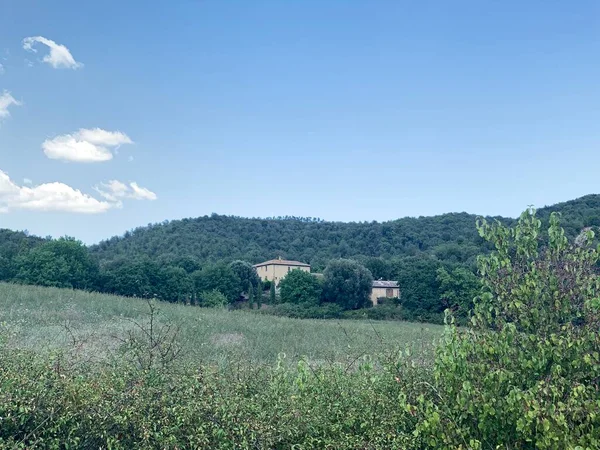 Casa Colinas Toscana — Fotografia de Stock