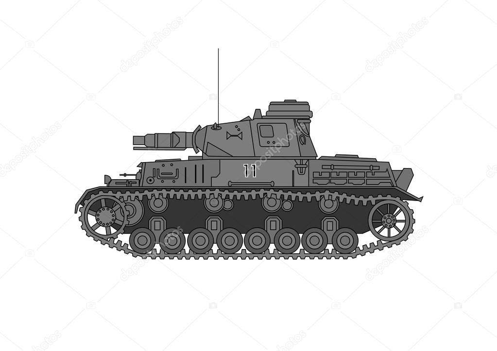 World War Two German tank