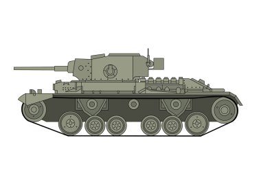 Dünya Savaşı iki İngiliz tank