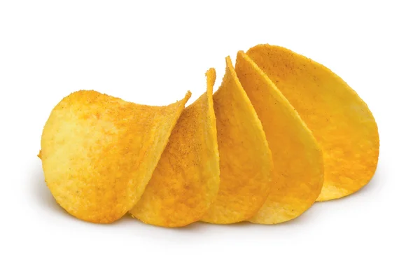 Smaklig potatis chips — Stockfoto