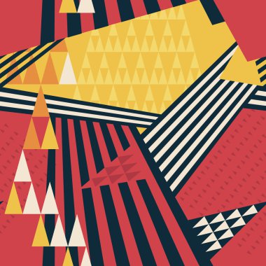 soyut geometrik desen