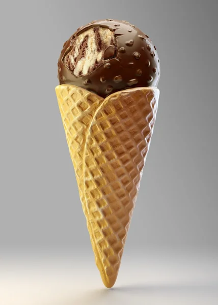 Коктейль белого мороженого — стоковое фото