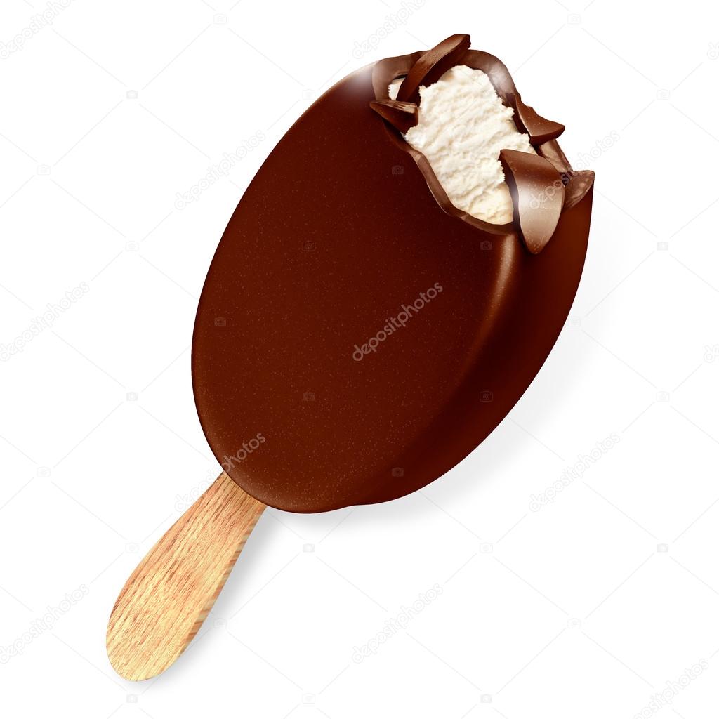 Ice cream on stick