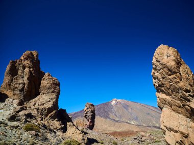 El Teide İspanya 'nın Tenerife adasındaki en yüksek volkandır. Yürüyüş ve yürüyüş için popüler bir seyahat yeri.