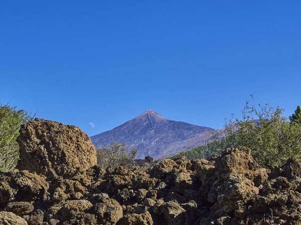 Teide Ist Ein Vulkan Und Der Höchste Gipfel Der Insel — Stockfoto