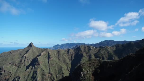 Turistika Krásnou Krajinou Tenerife Kanárské Ostrovy Španělsko — Stock video