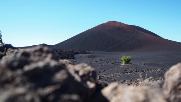 Teide Volcano Highest Peak Island Tenerife Spain Popular Travel Destination — Stock Video