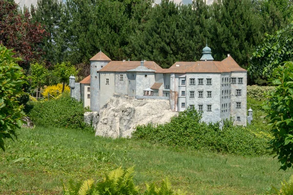 Inwald Malopolskie Voivodesship Poland 2021年6月27日 ミニチュアの公園 World Dreamsは ミニチュアの建物を鑑賞する特別な場所です — ストック写真