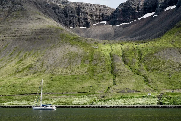 Scenic landscape near Reykjavik in Iceland.