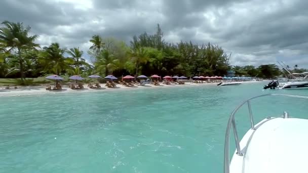View Of A Beach And Crystal Clear Waters On A Sunny Day Mauritius