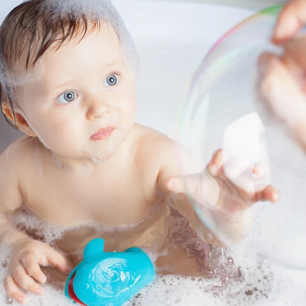 Time for baby's bath Stock Photo by ©Petunyia 106165578
