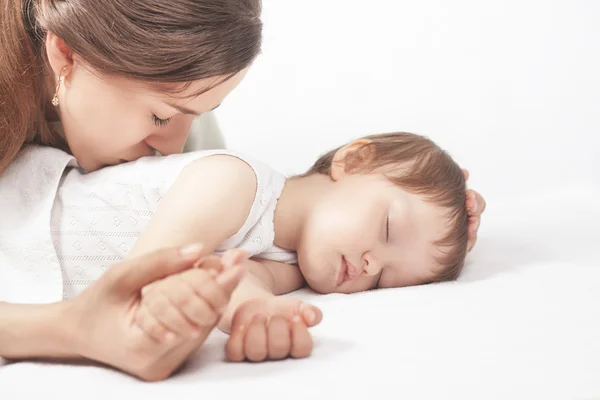 Bahagia ibu dan bayi — Stok Foto