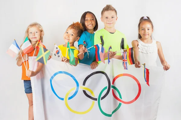 Olympische Spiele. Rio de Janeiro 2016 Brasilien. — Stockfoto