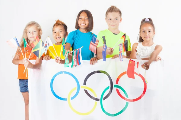 Olympiska spelen. Rio de Janeiro 2016 Brasilien. — Stockfoto