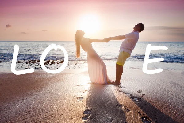 Wedding couple just married — Stock Photo, Image