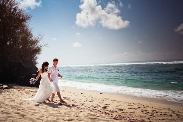 Mariage traditionnel à Bali — Photo