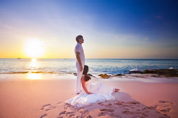 Casamento casal — Fotografia de Stock