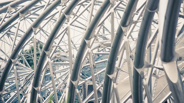 Helix Bridge at Singapore like a DNA — Stock Photo, Image