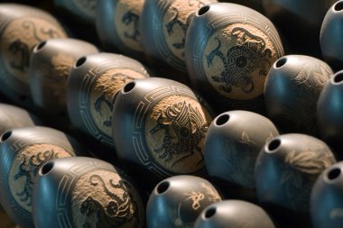 Chinese Xun Tibets ocarina musical instrument