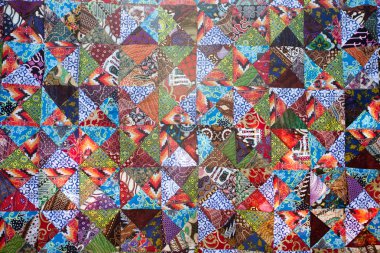 background with patterns on the texture of fabric, Bali, Indones