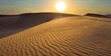 Sunset in Safari, Dubai
