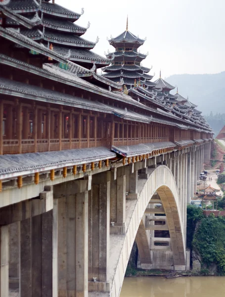 Chinese bridge - architecture — Stock Photo, Image