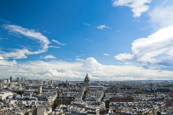 Panorama de Paris, com vista para o Panteão — Fotografia de Stock