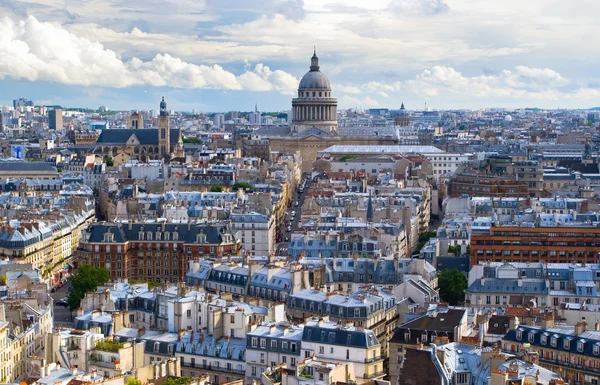 Panorama de Paris, com vista para o Panteão — Fotografia de Stock